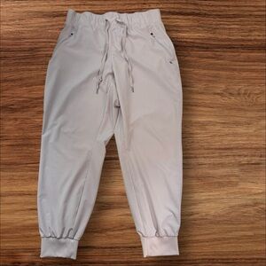 Apana Women’s XL Active Yoga Jogger Pants In Lavender Purple (546)